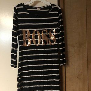 Brand: blush , Size: M , Color: Black and White